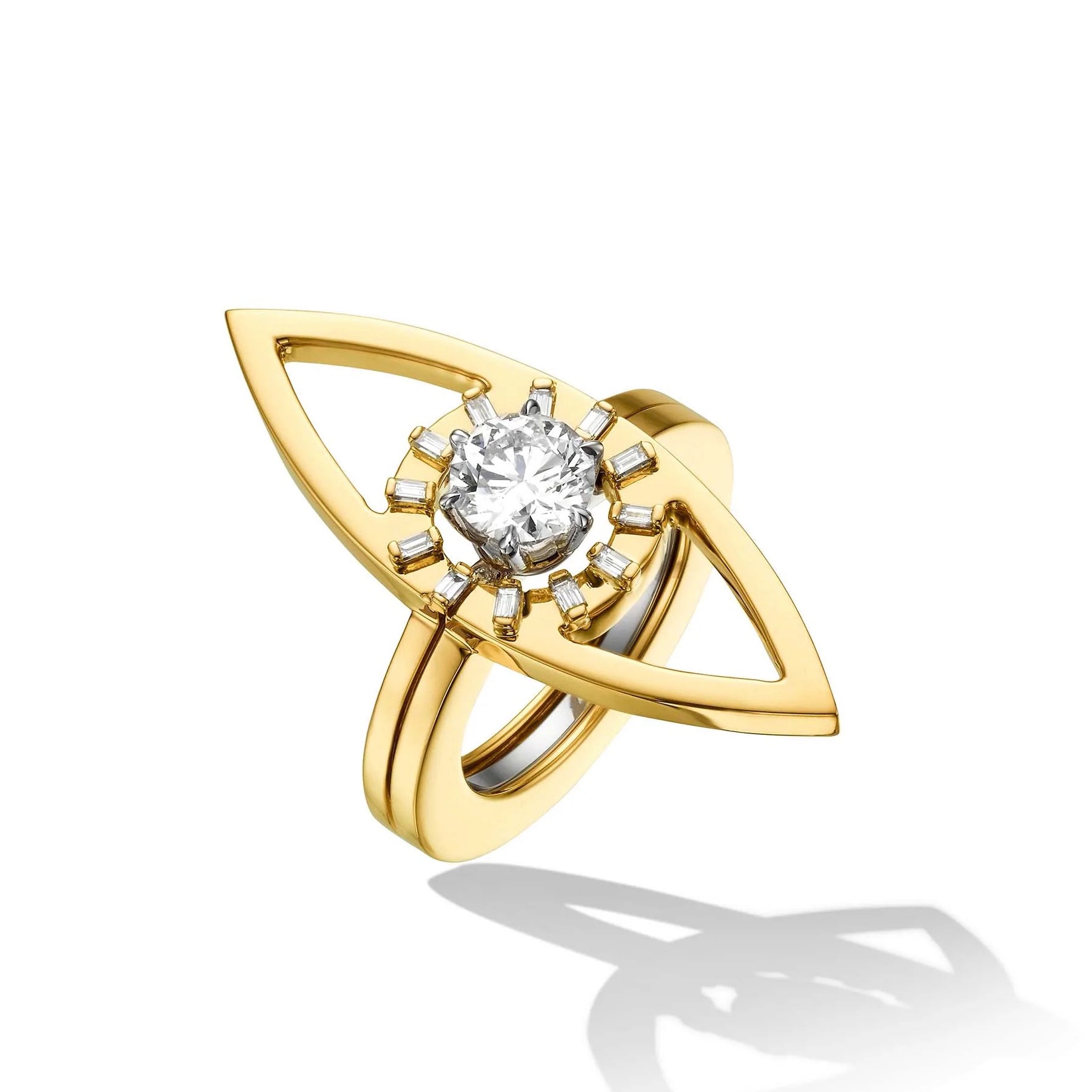 TU Reflections Evil's Eye Engagement Ring Enhancer